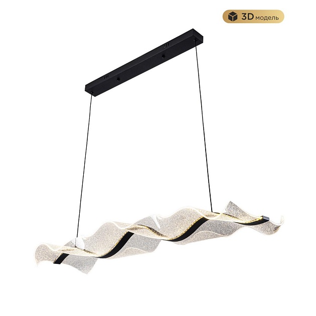 Подвесная светодиодная люстра Modelux Modestyle MS.8046.1000 BK Фото № 1