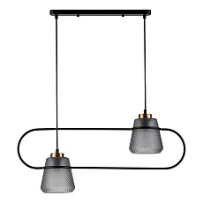 Подвесной светильник Indigo Astratto 11016/2P Black V000157 1