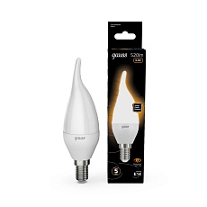 Лампа светодиодная Gauss E14 6.5W 3000K матовая 104101107 3