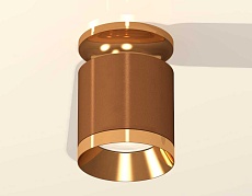 Комплект накладного светильника Ambrella light Techno Spot XS7404121 SCF/PYG кофе песок/золото желтое полированное (N7929, C7404, N7034) 2