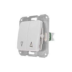 DEA Выключатель для жалюзи 2кл с/у 10А мех. Бел KRANZ KR-78-0209 2