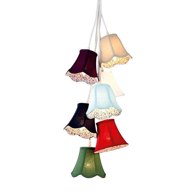 Подвесная люстра Arte Lamp Provence A9211SP-7WH Фото № 2