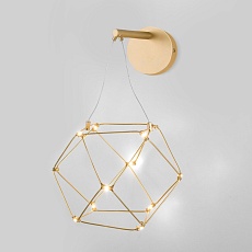 Настенный светодиодный светильник Eurosvet 90310/1 медь 2