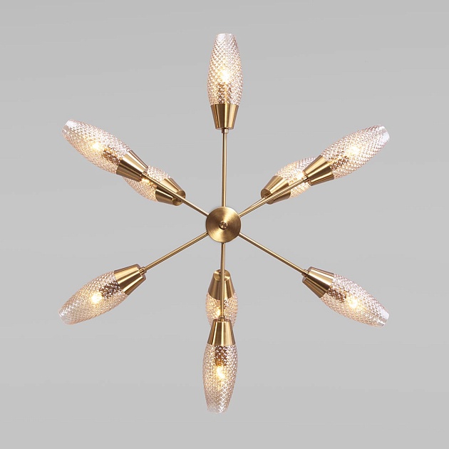 Подвесная люстра Eurosvet Thalia 60140/9 золото Фото № 5