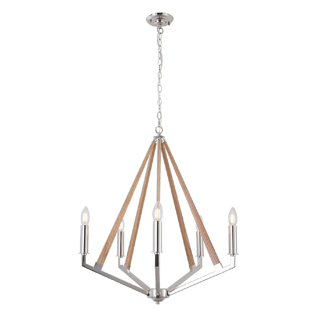 Подвесная люстра Lussole Loft Clovis LSP-8744 изображение 1 Подвесная люстра Lussole Loft Clovis LSP-8744 Фото № 1