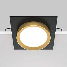Встраиваемый светильник Maytoni Hoop DL086-GX53-SQ-BG 3