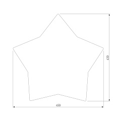 Настенный светильник TK Lighting 5958 Star 1