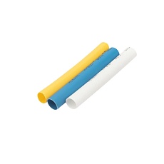 Набор №3 термоусаживаемых трубок ТУТ нг (2:1), 4 цвета, 288 шт., REXANT 29-0133 1