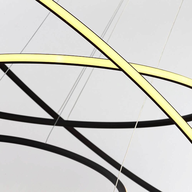 Подвесной светодиодный светильник Arte Lamp A2500SP-3BK Фото № 5