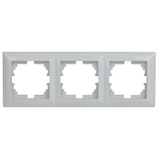 Рамка 3-постовая ЭРА Intro Solo белый 4-503-01 Б0043417