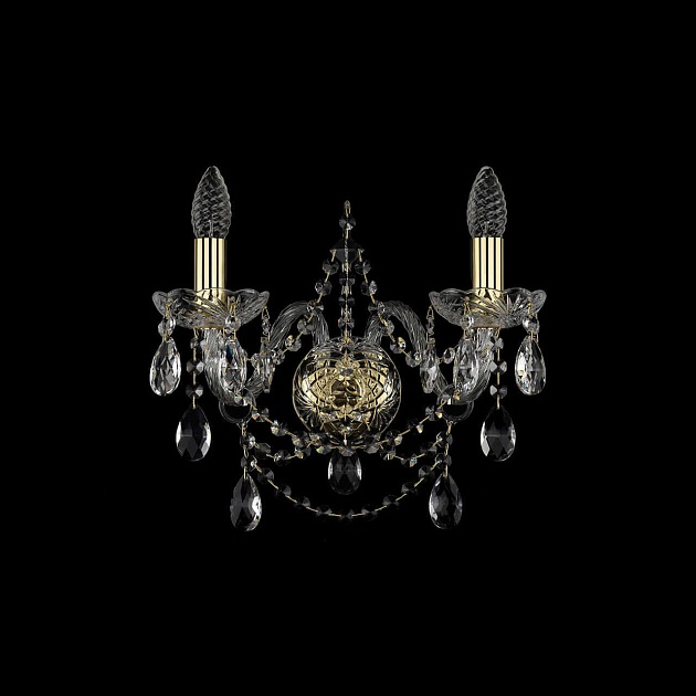Бра Bohemia Ivele 1411B/2/160 G изображение 1 Бра Bohemia Ivele 1411B/2/160 G Фото № 1