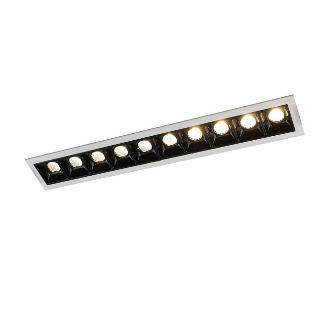 Встраиваемый светодиодный светильник Arte Lamp Grill A3153PL-10BK изображение 1 Встраиваемый светодиодный светильник Arte Lamp Grill A3153PL-10BK Фото № 1