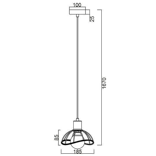Подвесной светильник Vele Luce Formula VL6482P01 Фото № 5