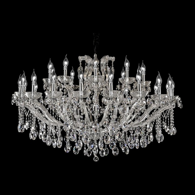 Подвесная люстра Crystal Lux Hollywood SP20+10 Chrome изображение 4 Подвесная люстра Crystal Lux Hollywood SP20+10 Chrome Фото № 4