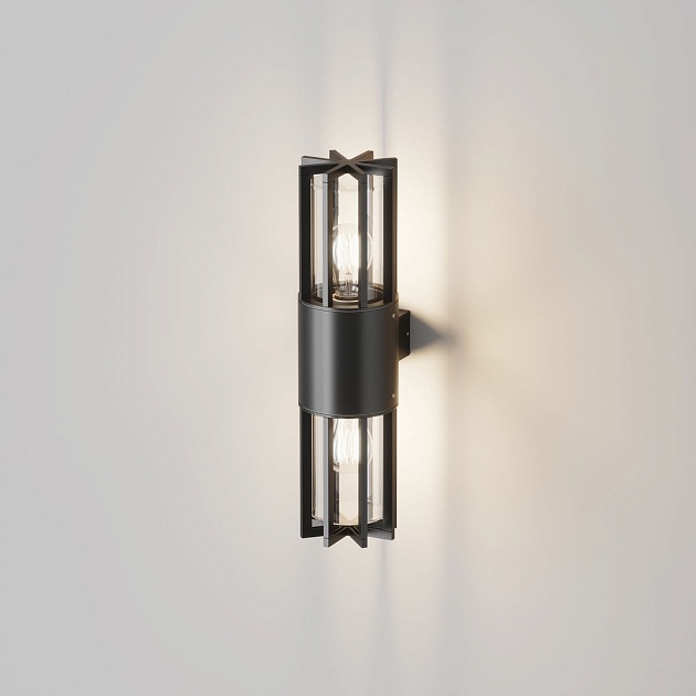 Уличный настенный светильник Maytoni Barrel O453WL-02GF Фото № 7