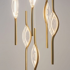 Подвесная светодиодная люстра Maytoni Foresight MOD347PL-L48BS3K 4