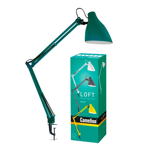 Настольная лампа Camelion KD-335 C24 13879 изображение 2 Настольная лампа Camelion KD-335 C24 13879 Фото № 2