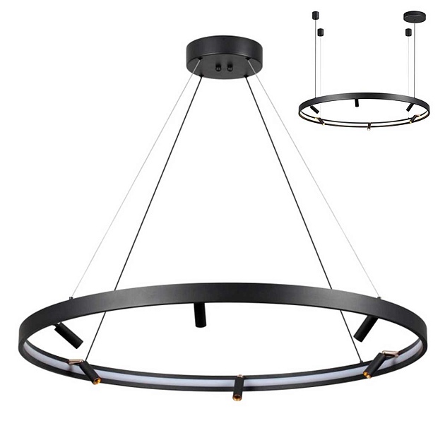 Подвесная светодиодная люстра Odeon Light Hightech Fonda 4317/93L Фото № 1