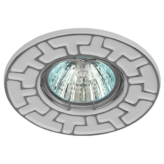 Встраиваемый светильник ЭРА Штампованный ST5 CH/WH Б0036484 Фото № 1