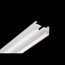 Шинопровод однофазный с питанием и заглушкой Crystal Lux CLT 0.11 01 L2000 WH 2