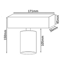 Светодиодный спот Crystal Lux CLT 018W1 BL 2