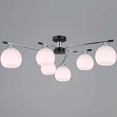 Люстра Illumico IL0638-6CSQ-24 CR BK LIBRA