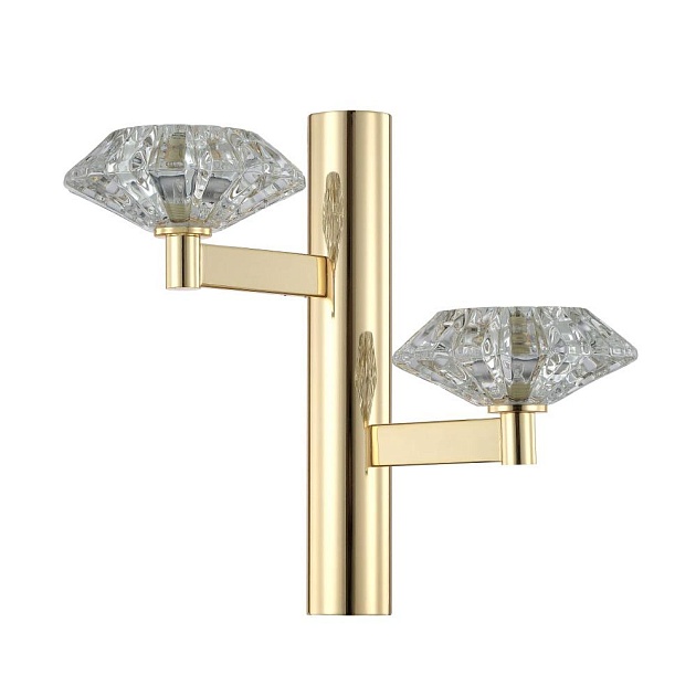 Бра Crystal Lux Rebeca AP2 Gold Фото № 1