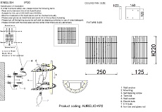 Настенный светильник Crystal Lux Aurelio AP2 Gold+Chrome/Transparent 2