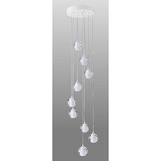 Подвесная люстра Crystal Lux Gaspar SP9 D300 White 4