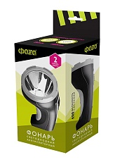 Ручной светодиодный фонарь ФАZA аккумуляторный 185 лм 165х90 AccuF2-L5W-bk 1