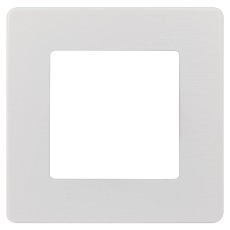 Рамка 1-постовая ЭРА 12 сатин белый 12-5101-01 Б0052499
