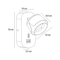 Спот Arte Lamp Amaks A8026AP-1BK 1