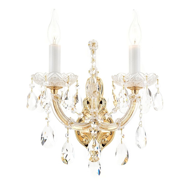 Бра iLamp Diamond W6071-2 CG+CL изображение 1 Бра iLamp Diamond W6071-2 CG+CL Фото № 1