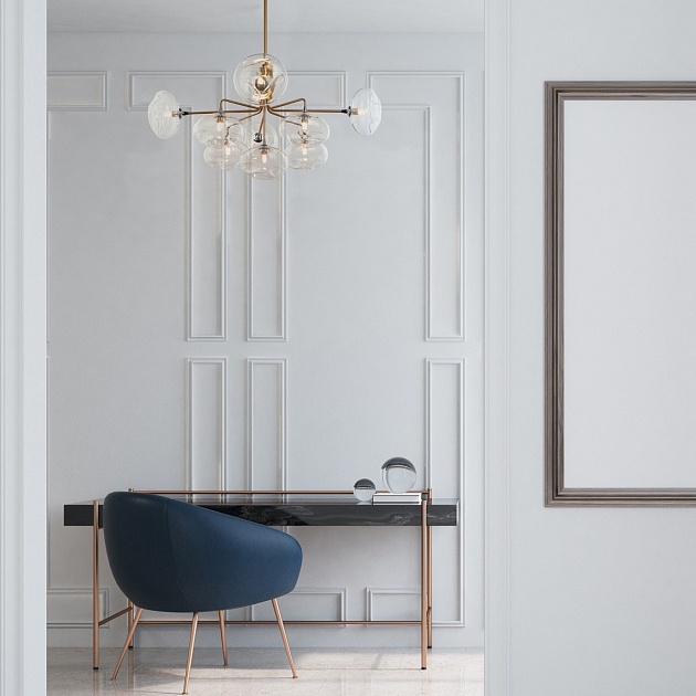 Подвесная люстра Gerhort G31124/9GD CL Фото № 2