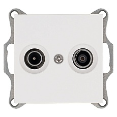 Розетка TV+FM Jasmart G6205W