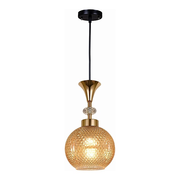 Подвесной светильник Reluce 02001-0.9-01 Amber изображение 1 Подвесной светильник Reluce 02001-0.9-01 Amber Фото № 1