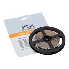 Светодиодная лента SWG 11,5W/m 128LED/m 2835SMD холодный белый 5M 003598 3