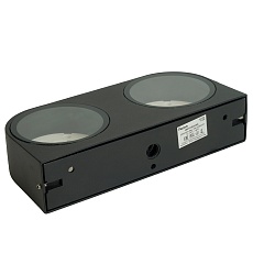 Светильник садово-парковый Feron DH1203,на стену, GX53 230V, черный 51328 5