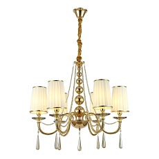 Подвесная люстра Lumina Deco Fabione LDP 1200-6 F.GD