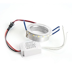 Кольцо с диодами для замены светильников с подсветкой, 3W 15LED SMD2835 4000K, LB-1225
