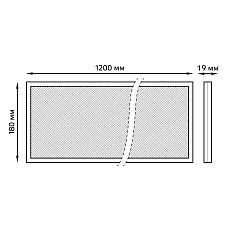 Встраиваемый светодиодный светильник Gauss 860125236 4
