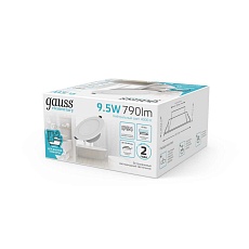 Встраиваемый светодиодный светильник Gauss Elementary Downlight 999420209 3