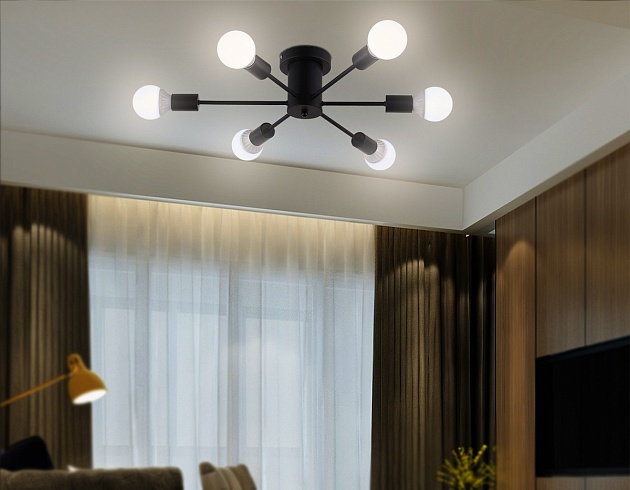 Потолочная люстра Ambrella light Traditional Loft TR80402 изображение 6 Потолочная люстра Ambrella light Traditional Loft TR80402 Фото № 6