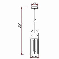 Подвесной светильник Rivoli Anemon 5062-201 Б0047359 1