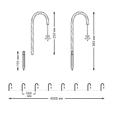 Светодиодный светильник Gauss Holiday HL011 1