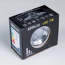 Встраиваемый светодиодный светильник Citilux Альфа CLD001KNW1 4