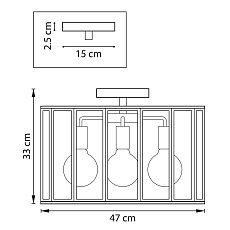 Потолочная люстра Lightstar Genni 798257 2