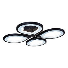 Потолочная светодиодная люстра iLedex Clover 6885/4 BK 2