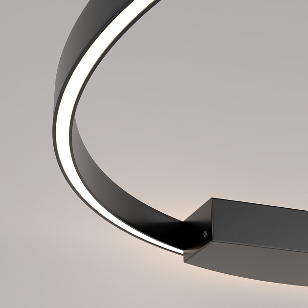 Настенный светодиодный светильник Maytoni Rim MOD058WL-L50BK Фото № 4