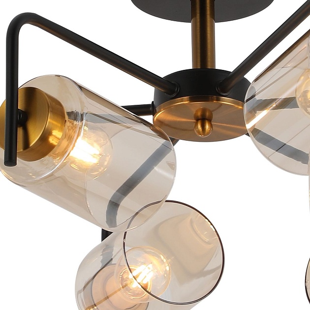 Потолочная люстра Illumico IL8248-6COU-79 BK GD Фото № 3